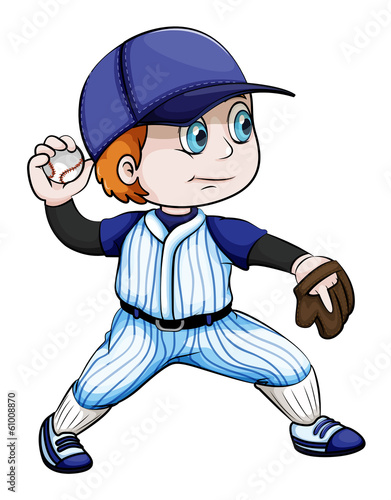 An Asian baseball player
