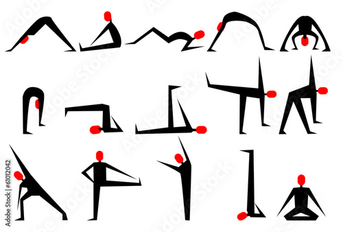 Yoga poses