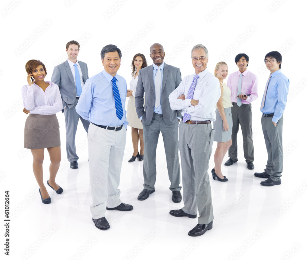 Large Group of Business People Large Group of Business People
