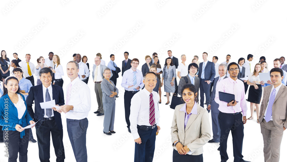 Multi-ethnic Group of Business People