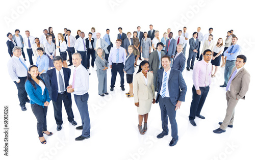 Large Group of Business People