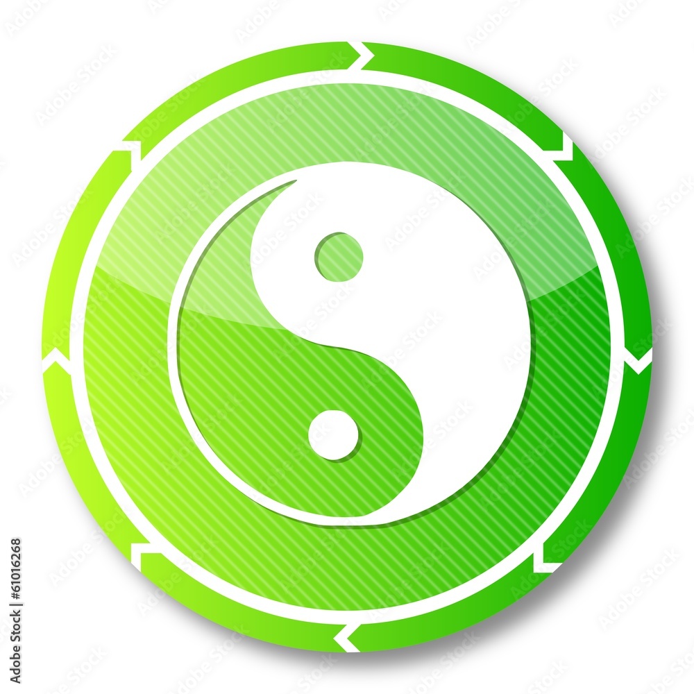 sustainable ying yang symbol sustainable ying yang symbol