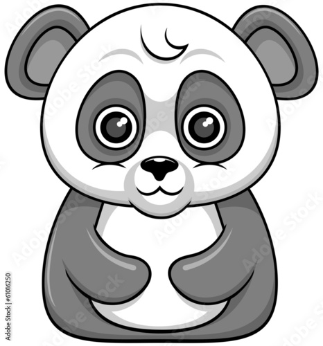 Fototapeta Naklejka Na Ścianę i Meble -  cartoon panda