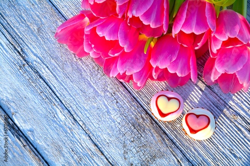 Tulpen und Pralinen