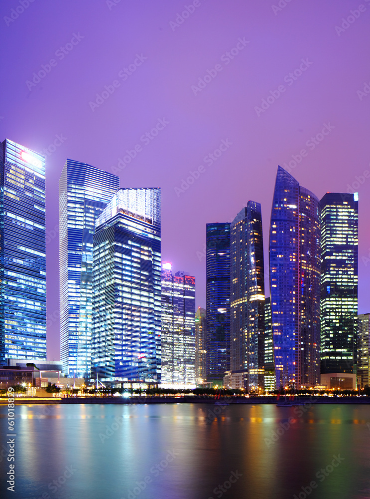 Obraz premium Sinagpore night