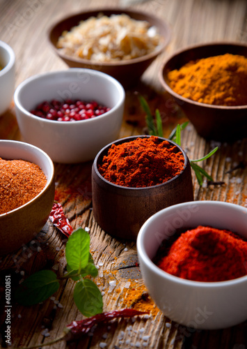 Fototapeta Naklejka Na Ścianę i Meble -  Assorted spices