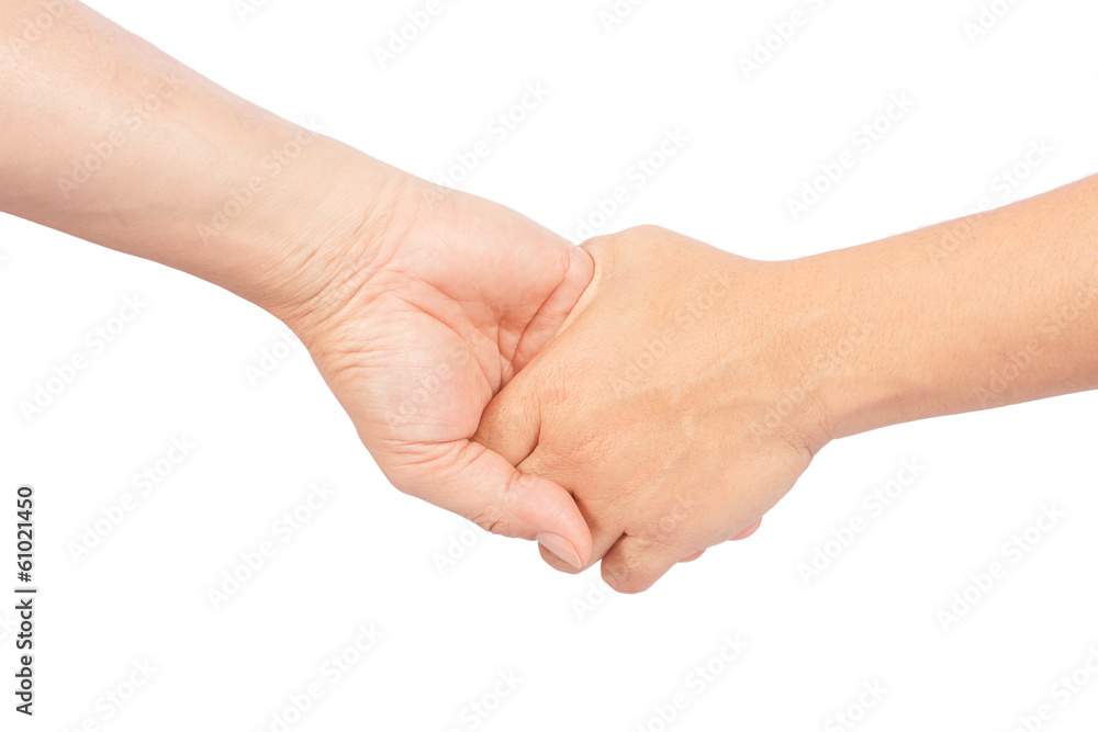 man and woman hold other hand together man and woman hold other hand together