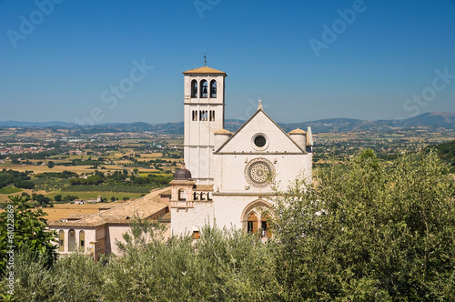 Basilica of St. Francesco d'Assisi. Umbria. Italy.