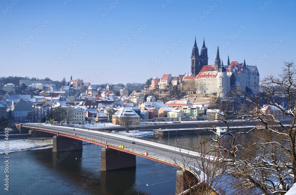 Obraz premium Meissen Albrechtsburg Winter 07
