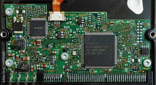 Electronic board hard drive .