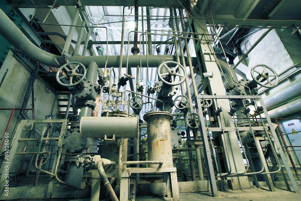 Industrial zone, Steel pipelines and equipment Industrial zone, Steel pipelines and equipment