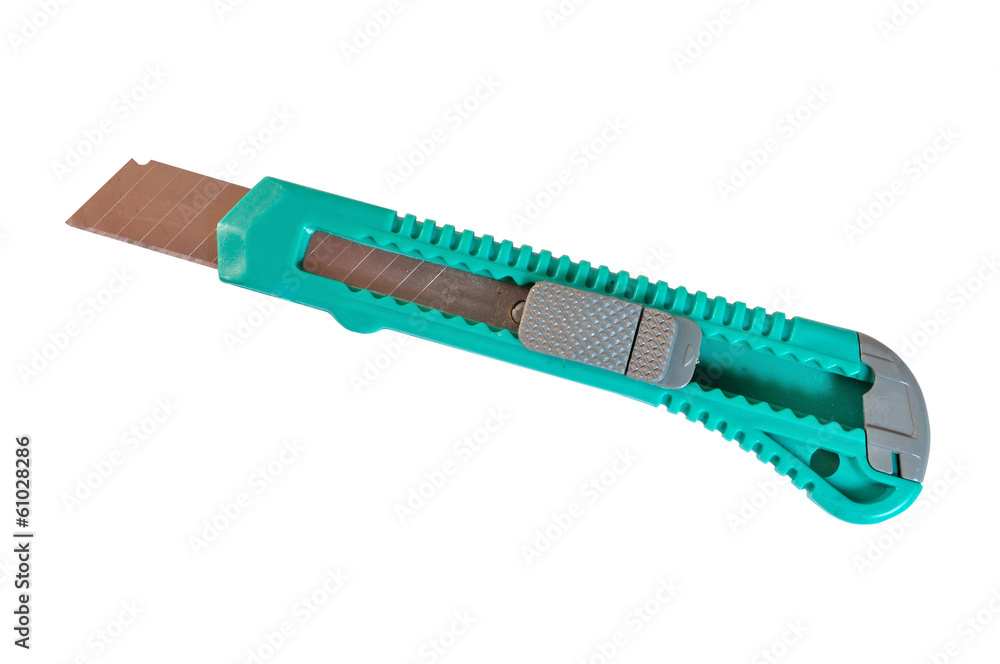 Boxcutter isolate, clipping path included Boxcutter isolate, clipping path included