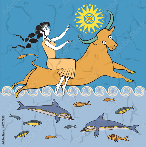 The rape of Europa
