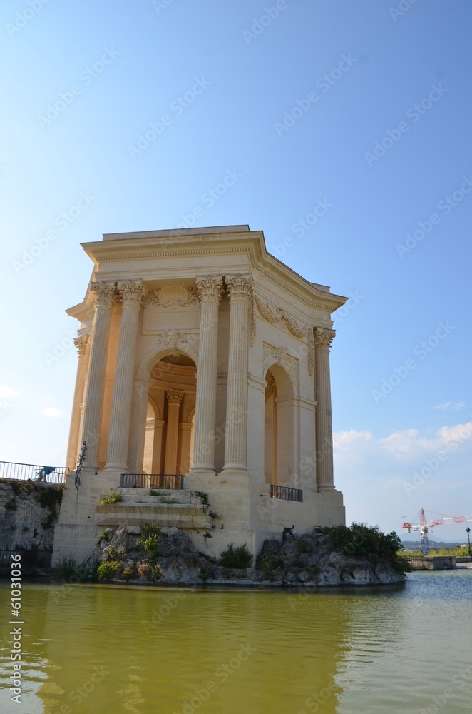 Le château d'eau du Peyrou de Giral, Montpellier