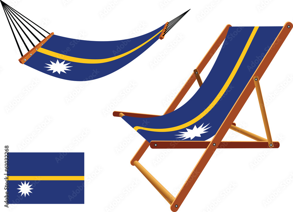 nauru hammock and deck chair set nauru hammock and deck chair set