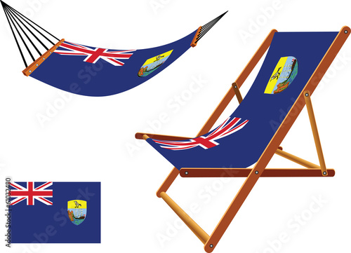 saint helena hammock and deck chair set