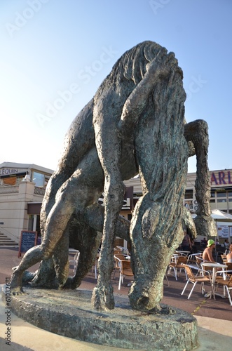 sculpture contemporaine, ville de Montpellier