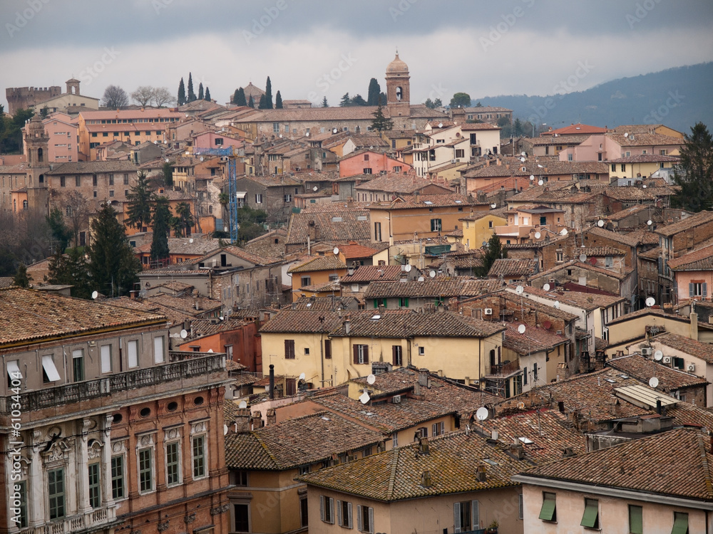 View of Perugia in Italy