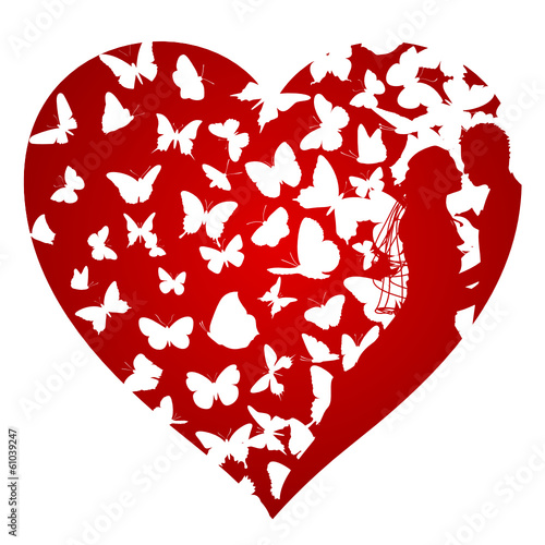 Valentinstag Layout
