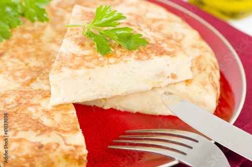 Spanish Tortilla - Traditional Spanish omelette with potatoes