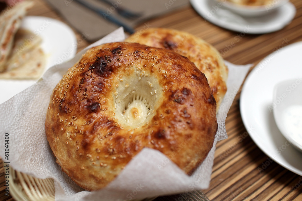 Uzbek baking Uzbek baking