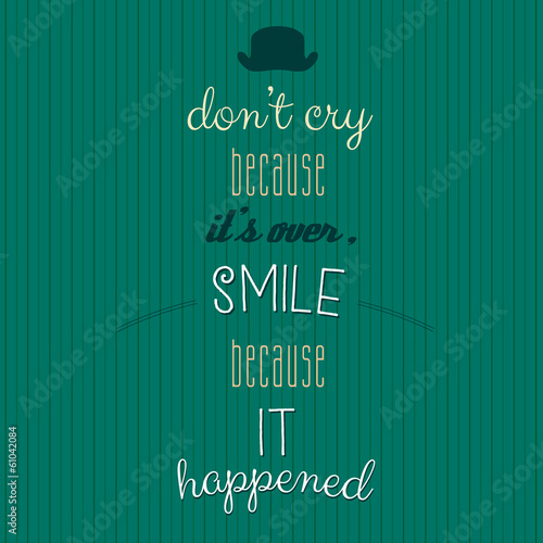 Vintage Typographic Background