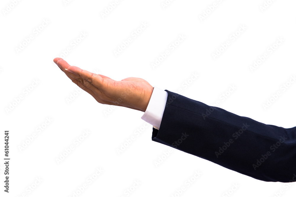 Helping hand in business Helping hand in business