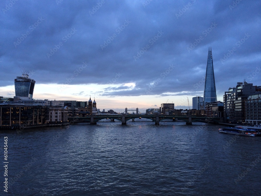 Scene from river Thames