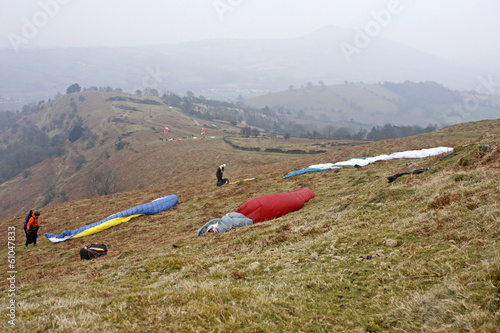 Paragliders photo