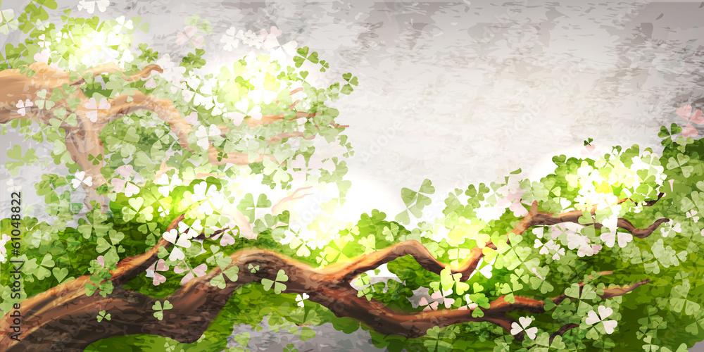 Fototapeta premium Magic tree branch