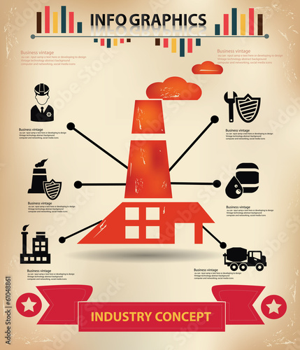 Pollution graphic design,vector