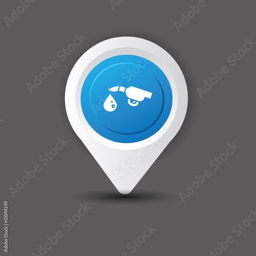 Oil station symbol,vector