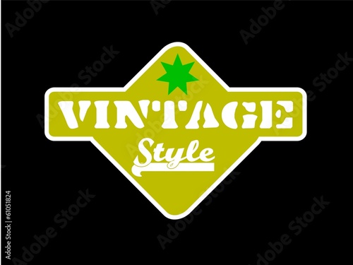 Vintage Retro Style