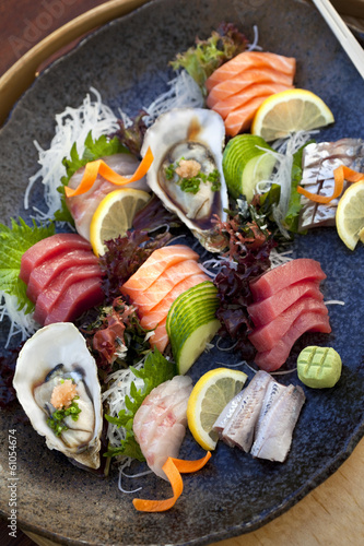 Poisson, thon, saumon, sushi, japon, sashimi, japonais 