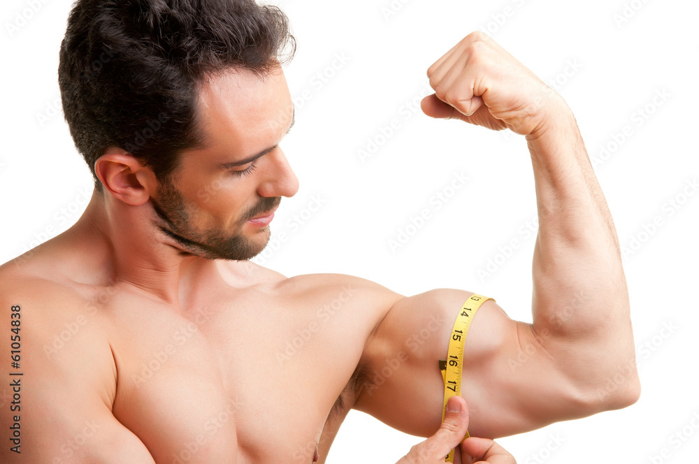 Measuring His Bicep Stock Photo Adobe Stock   1000 F 61054838 PxZ1nwGCW3QNpemaTx975UH07nHchMBw 