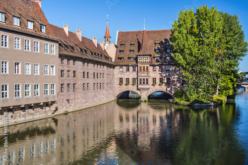 Nuremberg, Germany on the Pegnitz River © SeanPavonePhoto