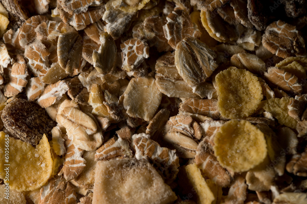 Cereal Granola Close-Up