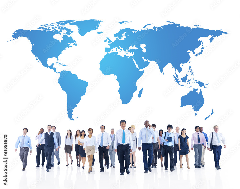 Global Business People On The Move Global Business People On The Move