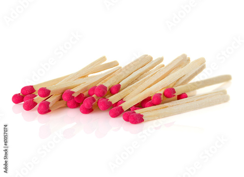 matches isolated on a white background