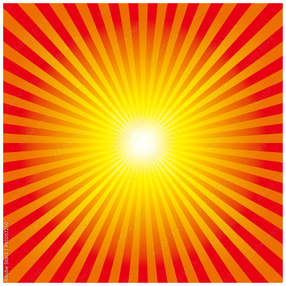 放射状背景 赤 Stock Vector Adobe Stock