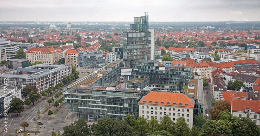 Modern buildings in Hannover, Germany