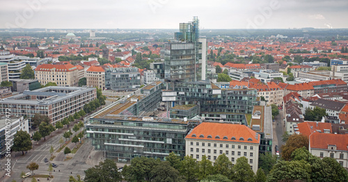 Modern buildings in Hannover, Germany © Skowron