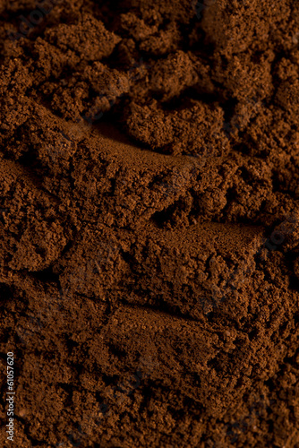 Natural Ground Coffee Background