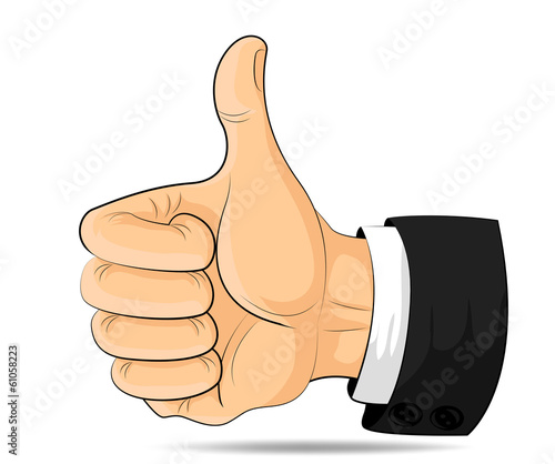 Thumb Symbol Vector