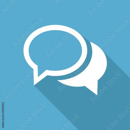 Flat Icon with shadow. Vector EPS 10.