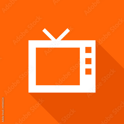 Flat Icon with shadow. Vector EPS 10.