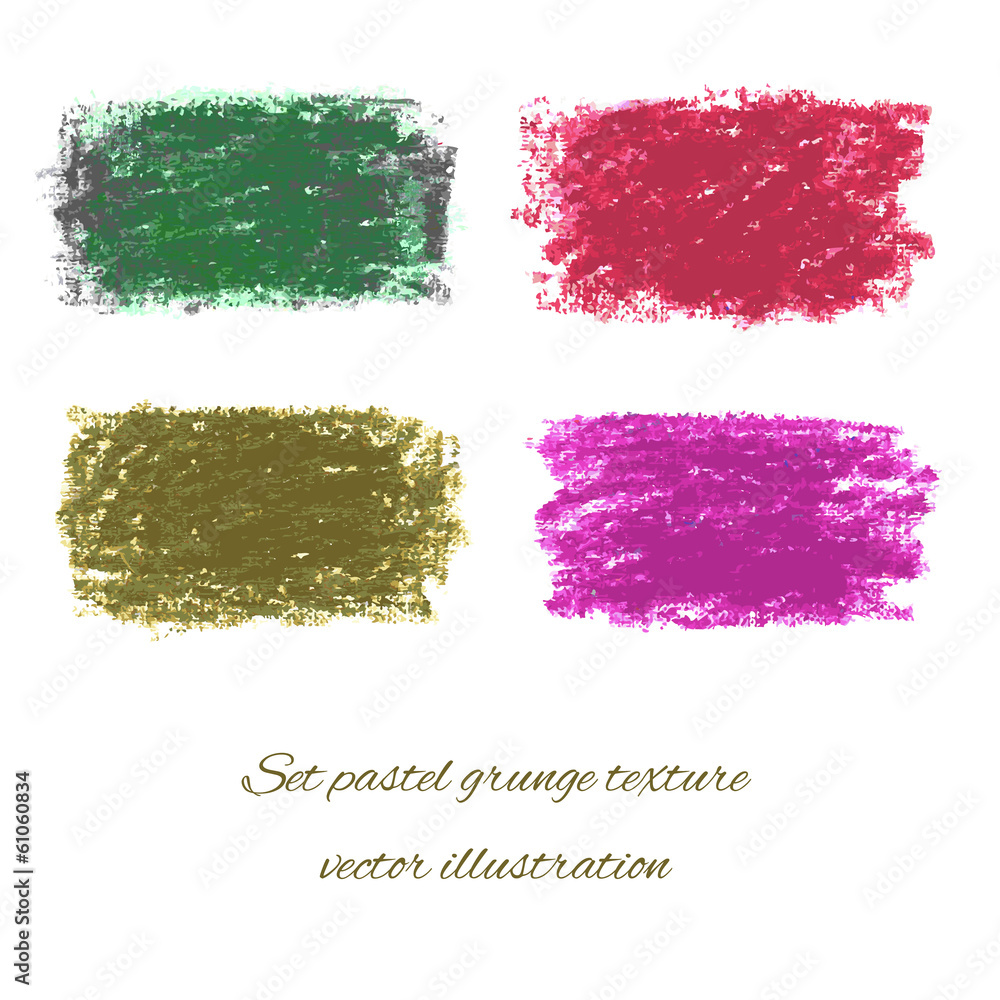 Set pastel grunge textures. Vector illustration/ EPS 10 Set pastel grunge textures. Vector illustration/ EPS 10
