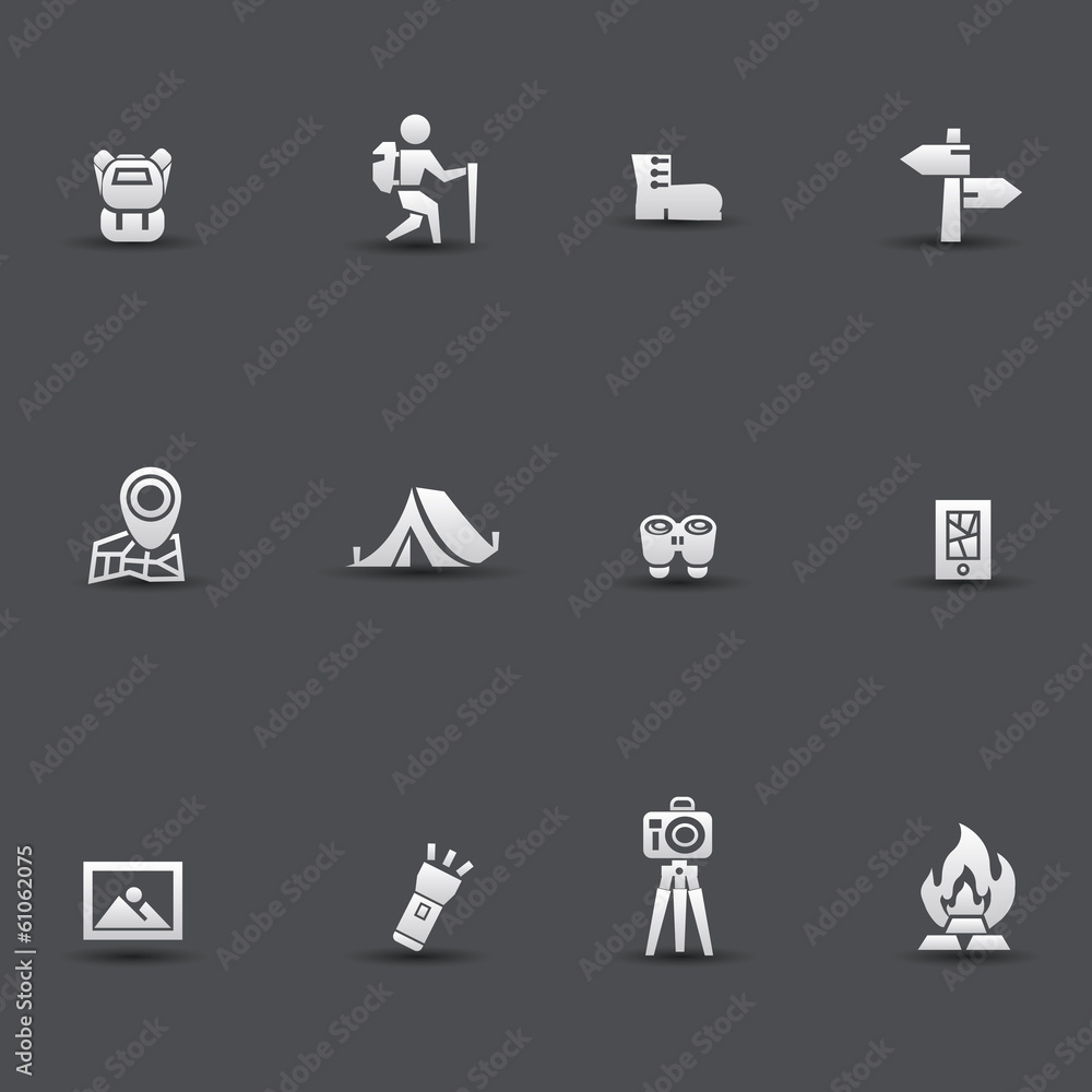 Camping icons,vector Camping icons,vector