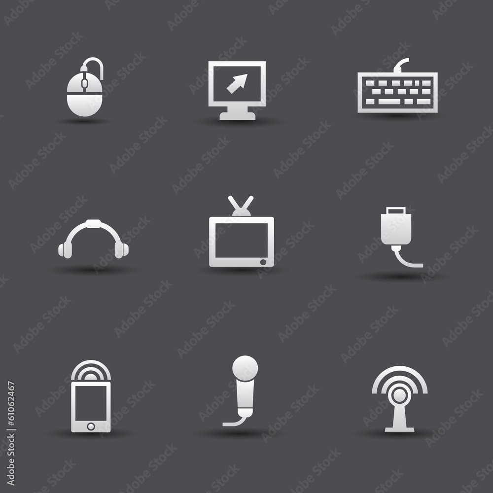 Technology icons,vector Technology icons,vector