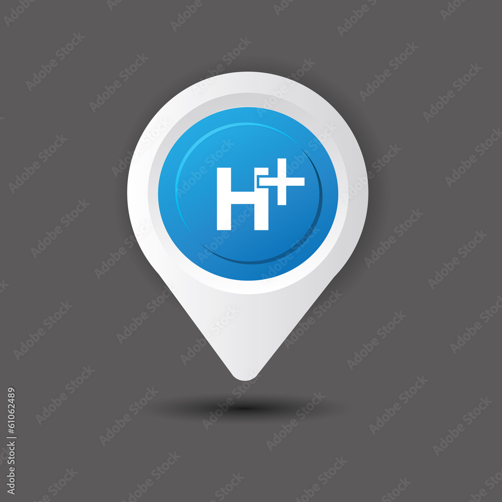 Obraz premium Hospital symbol,vector